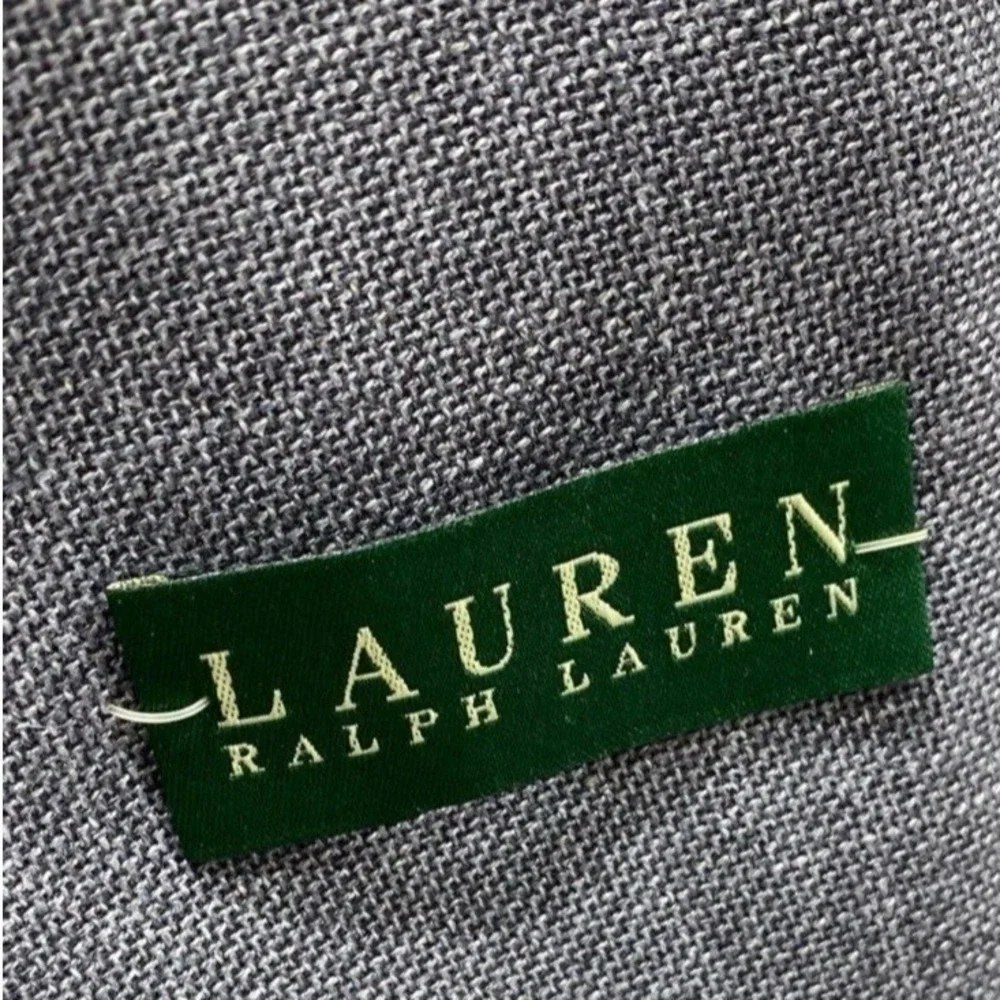 NEW Lauren Ralph Lauren Mens 42S Classic Gray Blazer‎ Suit Sport Coat